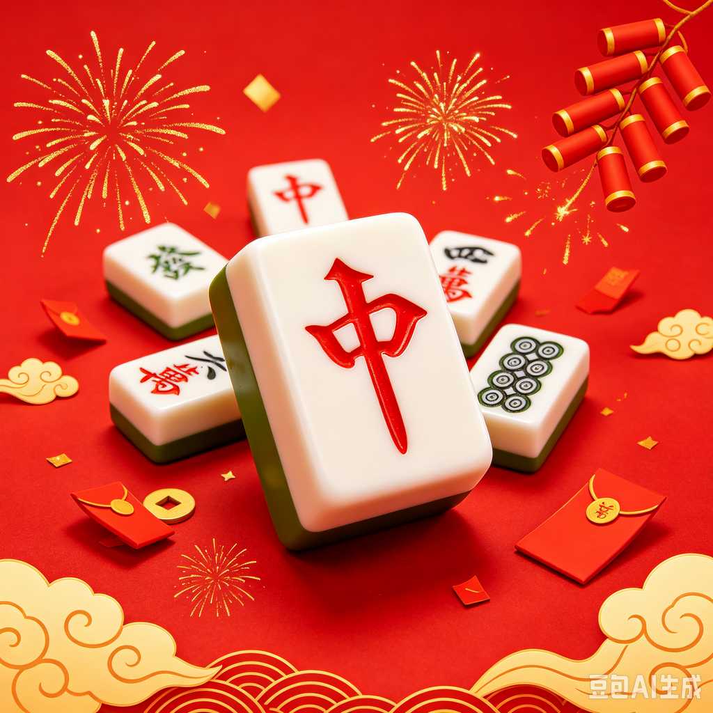 new year mahjong set gift