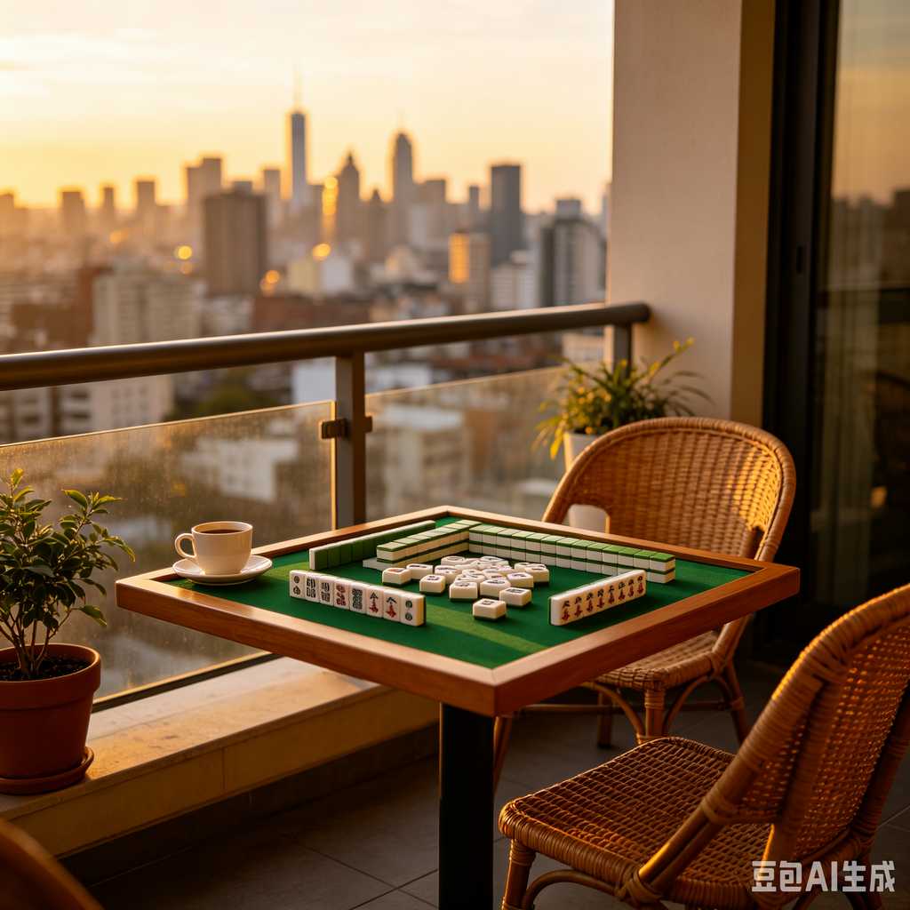 desktop decoration mahjong set
