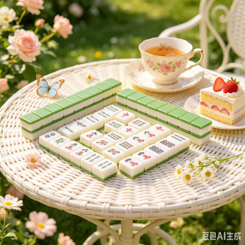 picnic mahjong set portable