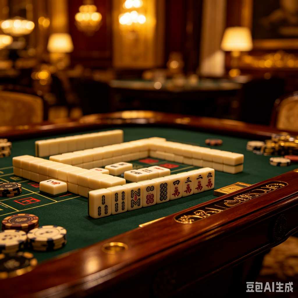 hand painted mahjong tiles