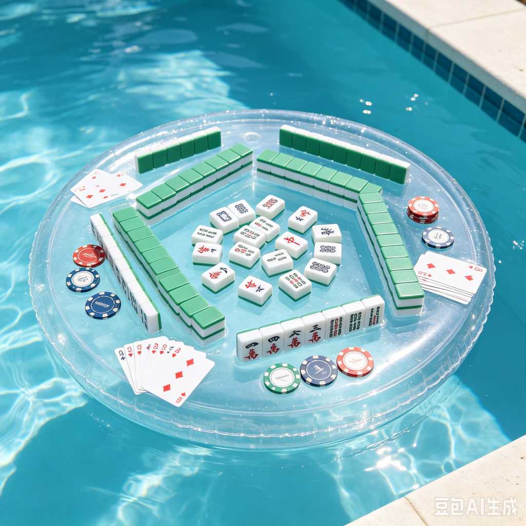 mahjong tile rack set